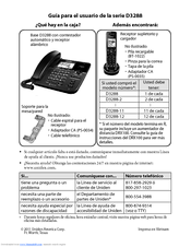 Uniden D32808-7 Guía Para El Usuario