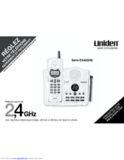 Uniden EXAI3248 Series Manual D'utilisation