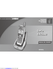 Uniden EXI5660 - EXI 5660 Cordless Phone Manual Del Usuario
