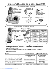 Uniden EZAI2997 Series Manual D'utilisation