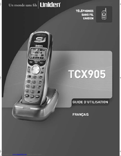 Uniden TCX905 - Cordless Extension Handset Manuel Du Propriétaire