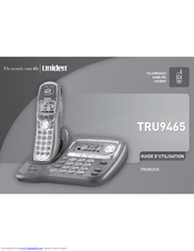 Uniden TRU9465 Series Manuel Du Propriétaire