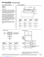 KitchenAid KEWS105S Product Dimensions