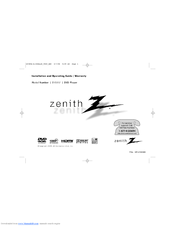 LG Zenith DVB812 Installation And Operating Manual, Warranty