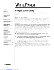 Compaq ProSignia Series White Paper