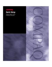 Compaq Deskpro EN Small Form Factor Series Quick Setup Manual