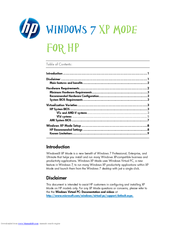 HP Elite 600 Pro Series Software Configuration Manual