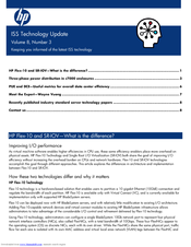 Compaq ProLiant SL165z - G6 Server Update Manual