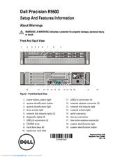 Dell Precision R5500 Setup & Features Manual