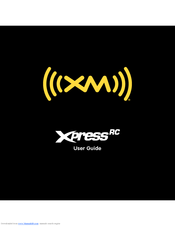 XM XpressRC - XM Radio Tuner User Manual