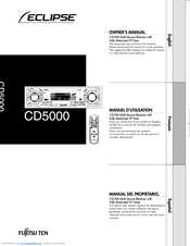 Eclipse CD5000 - ECLIPSE - Radio Owner's Manual