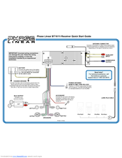Phase Linear BT1611I - Phase Linear Radio Quick Start Manual