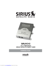 Sirius Connect SIR-1 - Sirius Satellite Radio Tuner Installation Manual