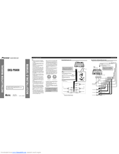 Pioneer DEQ-P8000 - DSP - External Installation Manual