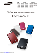 Samsung HXMU050DA - S2 Portable 500 GB External Hard Drive User Manual