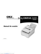 Oki OF5400 Manual Do Usuário