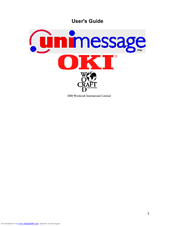Oki Unimessage Pro User Manual