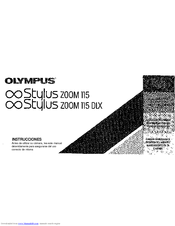Olympus Stylus Zoom 115 Manuals | ManualsLib