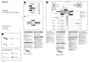 Sony CDX-GT250MP - Fm/am Compact Disc Player Installation/Connections