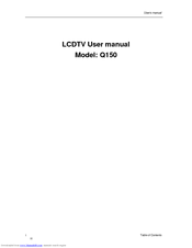 BenQ Q150 User Manual