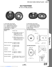 Sony 2 Way Speakers Product Manual