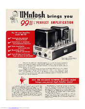 MCINTOSH C104 Brochure