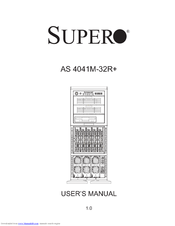 Supero AS-4041M-32RPlus User Manual
