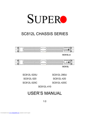 Supermicro SC812L-410 User Manual