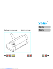 TallyGenicom T2150 Reference Manual