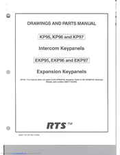 RTS EKP-96 Parts Manual