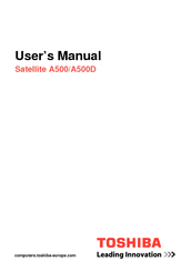 Toshiba Satellite A505-SP7914 User Manual