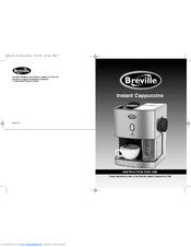 BREVILLE INSTANT CAPPUCCINO CM8 Instructions For Use Manual