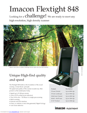 imacon Flextight 848 Datasheet