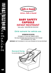 Britax safe n sound hotsell capsule manual