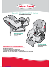 Britax Safe N Sound 7200 A 2004 Series Manuals Manualslib