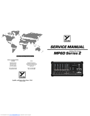 YORKVILLE MP6D2 Service Manual