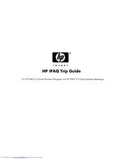 Hp 914c - iPAQ Business Messenger Smartphone Navigation Manual