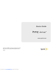 HTC Arrive Basic Manual