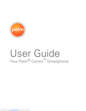 Palm 1057LA-BLU - Centro Smartphone 64 MB User Manual