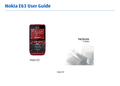 Nokia 002J3H5 - E63 Smartphone 110 MB User Manual