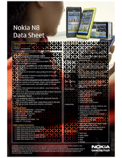 Nokia N8 Datasheet