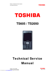 Toshiba TS605 Technical & Service Manual