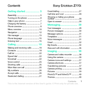 Sony Ericsson Z779i User Manual