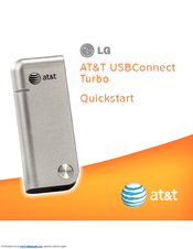 LG USBConnect Turbo Quick Start Manual