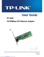 TP-Link TF-3200 User Manual