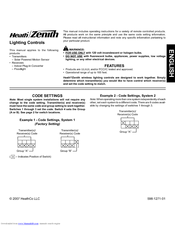 Zenith SL-6037-WH - Heath - Wireless Command User Manual