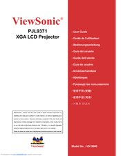 Viewsonic PJL9371 VS12680 User Manual