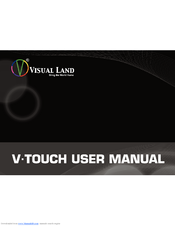 Visual Land V-Touch Pro User Manual