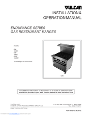 Vulcan-Hart G36C Installation & Operation Manual