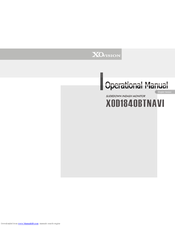 XOVision XOD1840BTNAVI Operation Manual